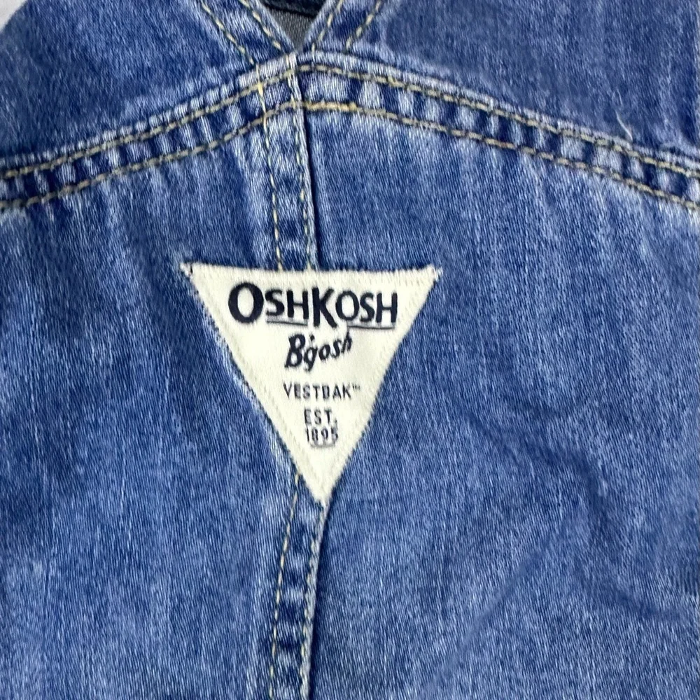 Osh Kosh Denim Overall Dress size 8